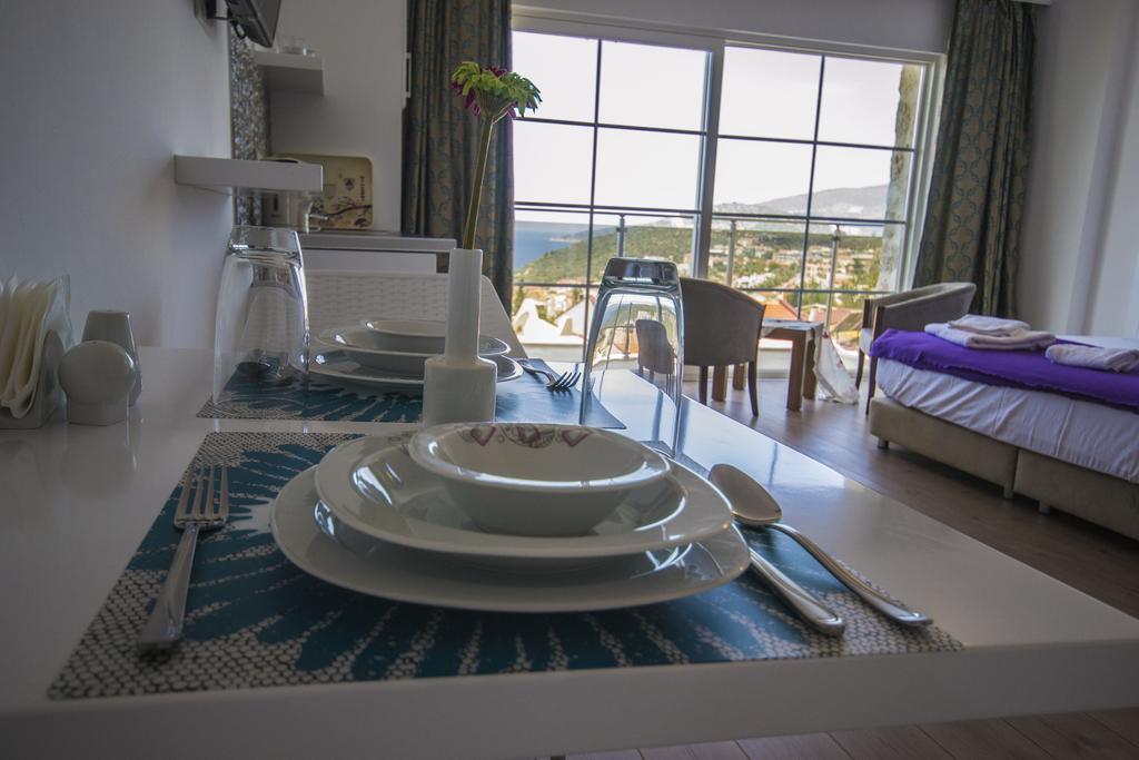 Kelebek Studio Apartments คัลคัน ห้อง รูปภาพ